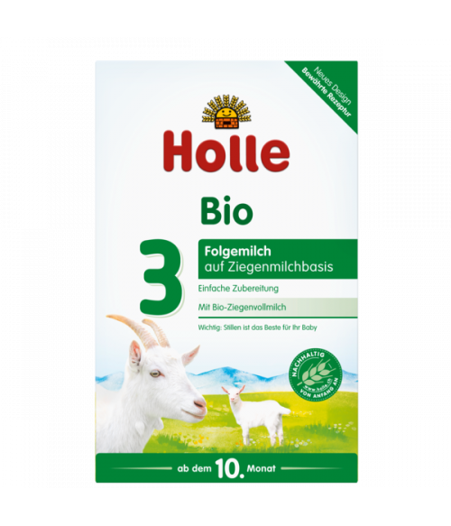 Holle Goat Stage 3 Organic (Bio) Baby Milk Formula With DHA (400g) Holle Goat Stage 3 Organic (Bio) Baby Milk Formula With DHA (400g)